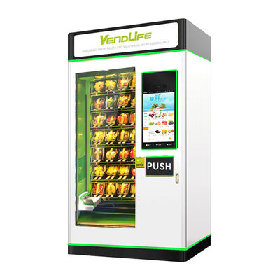 4G Fresh Food Vending Machines , 60HZ DEX Fresh Orange Juice Vending Machine