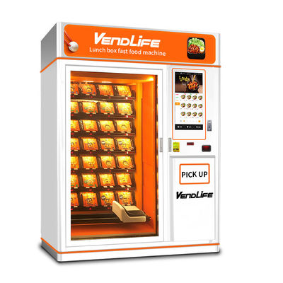 Nfc Vending Machine With Hot Food 980mm thick 0.6T Net Weight