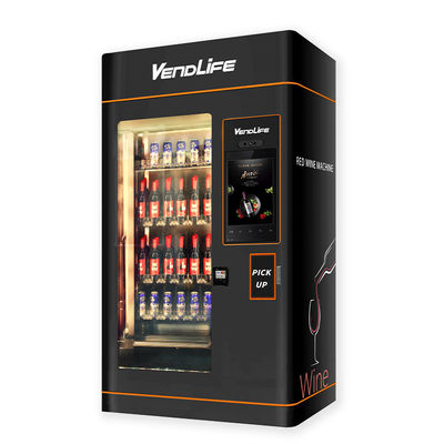 168 Items Beer Can Vending Machine FCC Approved Multifunctional