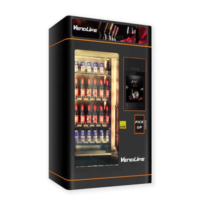 CQC Wine Vending Machines , Beer Can Vending Machine 2.28m Tall 60HZ
