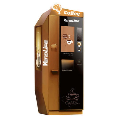 Vcm Vending Coffee Machines , Hot Coffee Can Vending Machine 2.7kw