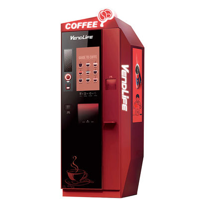 self serve Coffee Vending Machines 150 cups capacity Multifunctional