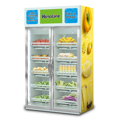 refurbished  combo vending machine with card reader Multidoors 1000W