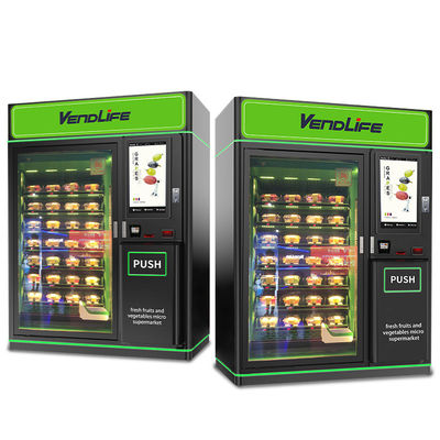 Nfc Fresh Food Vending Machines , OEM Vending Machine With Elevator