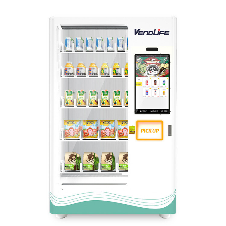 Ccqc Machine CQC Approved Conveyor Vending Machine , 4G fruit vending machine