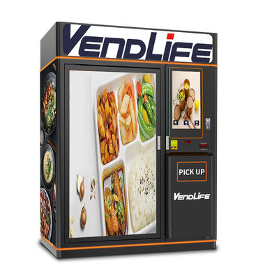 Breakfast Rice Locker Box Automatic Vending Machine Energy Saving