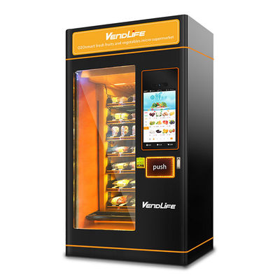  2021 New Style Salad Fruit And Vegetable Refrigerated Single Cabinet
