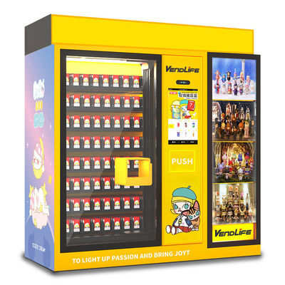CQC Approved Fidget Toy Vending Machine 448pcs With 21in Screen