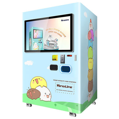 OEM disponible del pago de Nfc de las máquinas expendedoras del helado de  disponible