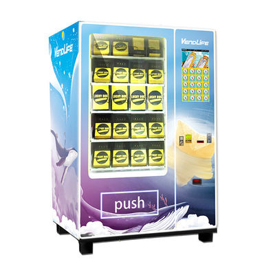 110V Lash Vending Machine Vendors MDB System Alipay Payment Supported