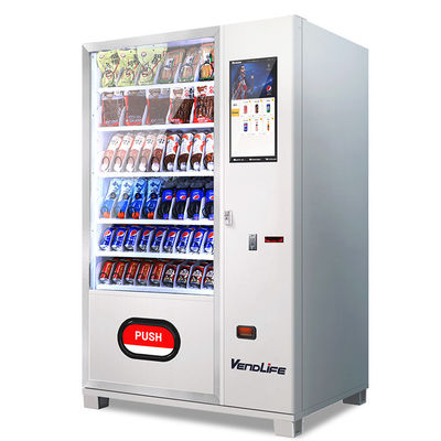 24 Hours Self-service Store Drinks And Snacks Combo Vending Machine For Food And Drinks Snacks  Vending Machine